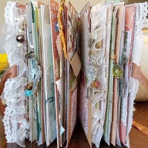 Handmade Patchwork Fall themed Junk Journal